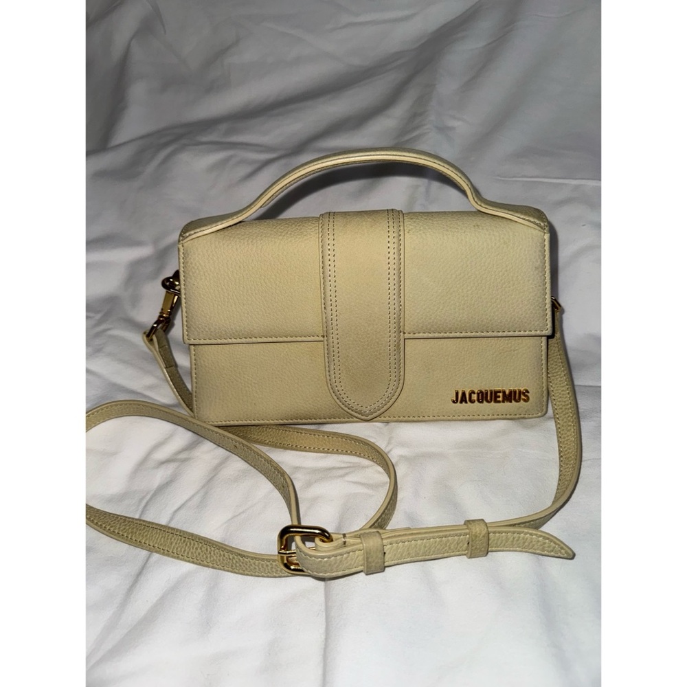 Jacquemus Cream Crossbody Bag